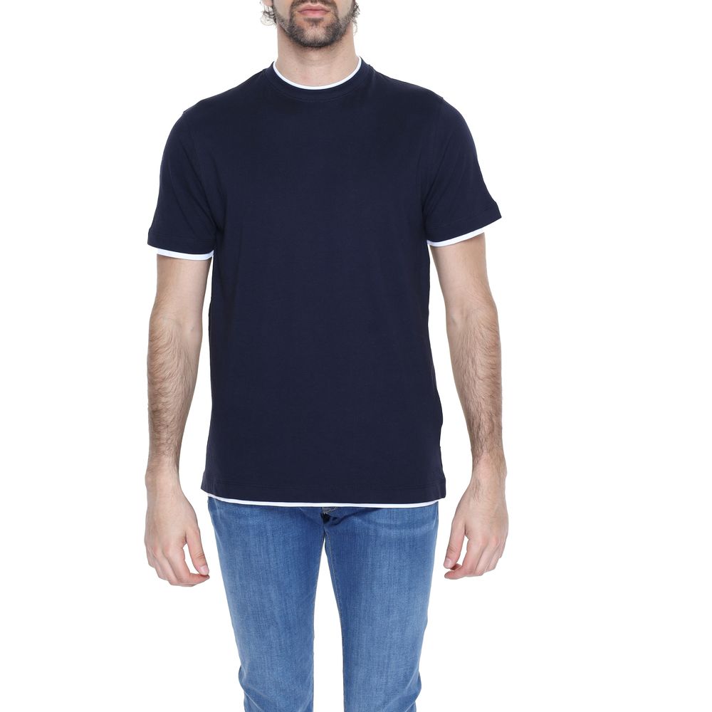 Blue Cotton T-Shirt