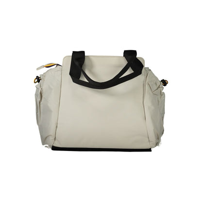 Gray Polyamide Handbag