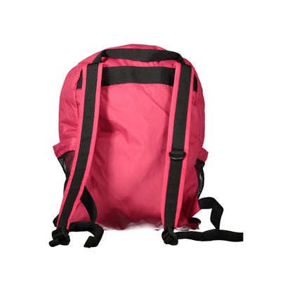 Pink Polyamide Backpack