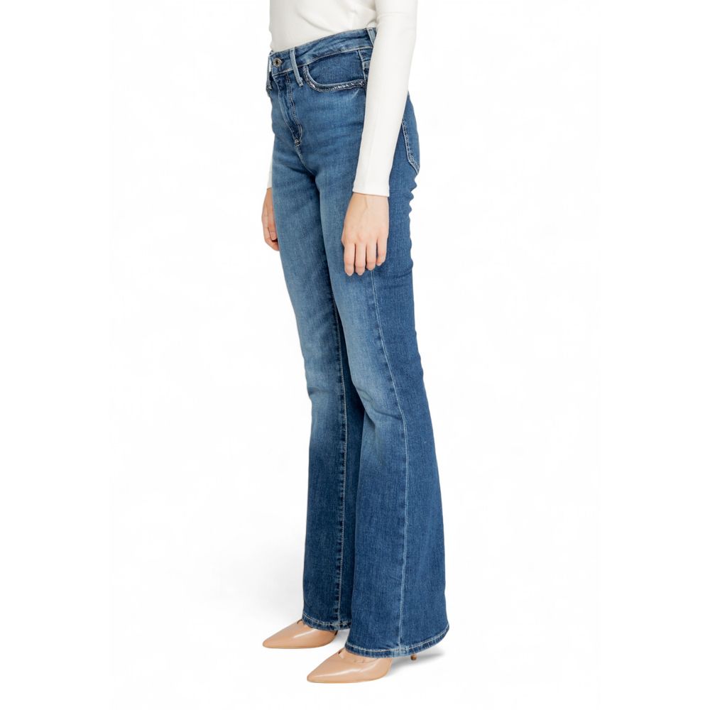 Blue Cotton Jeans & Pant