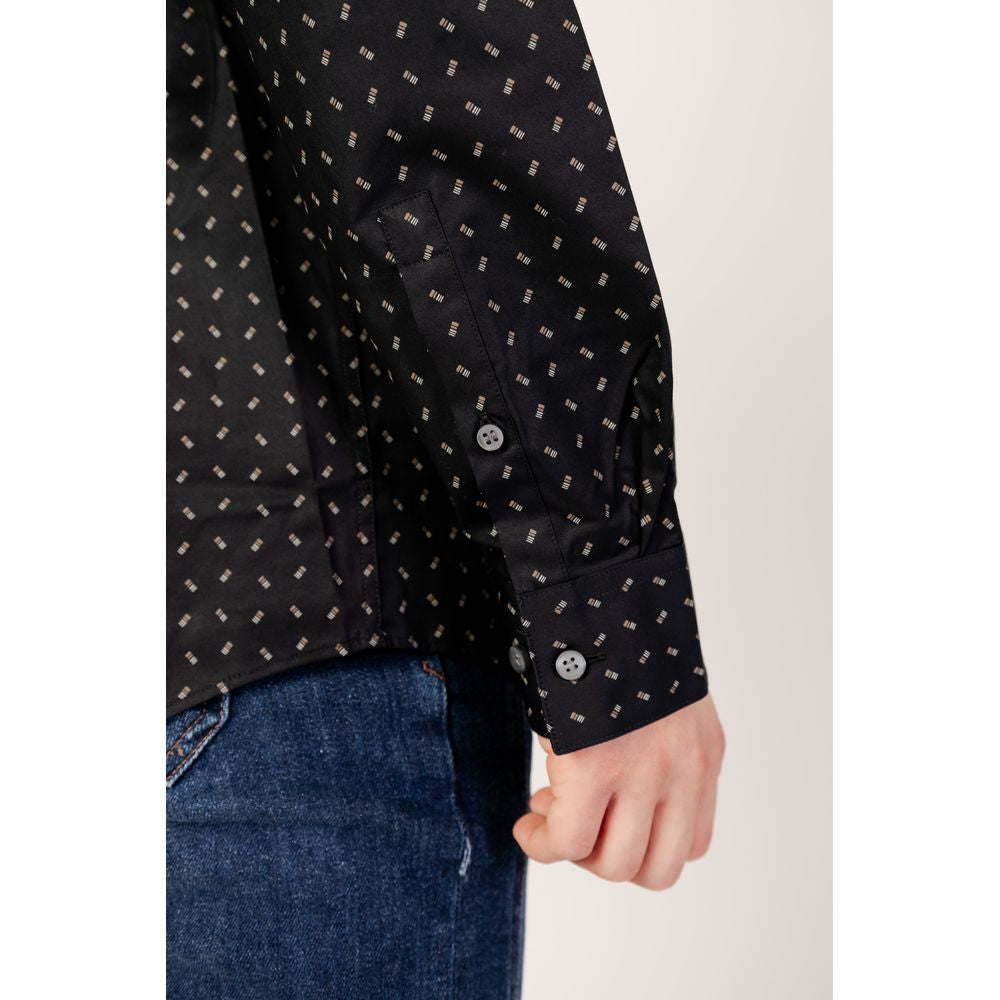 Black Cotton Shirt