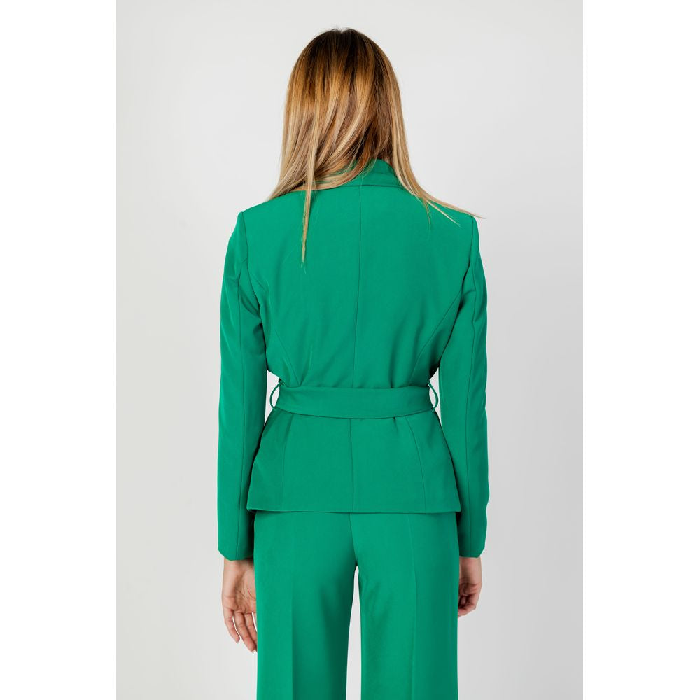 Green Polyester Suits & Blazer