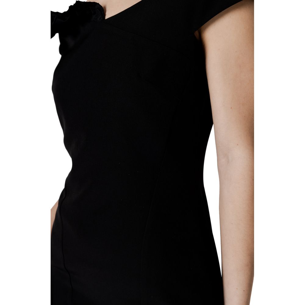 Black Polyester Dress