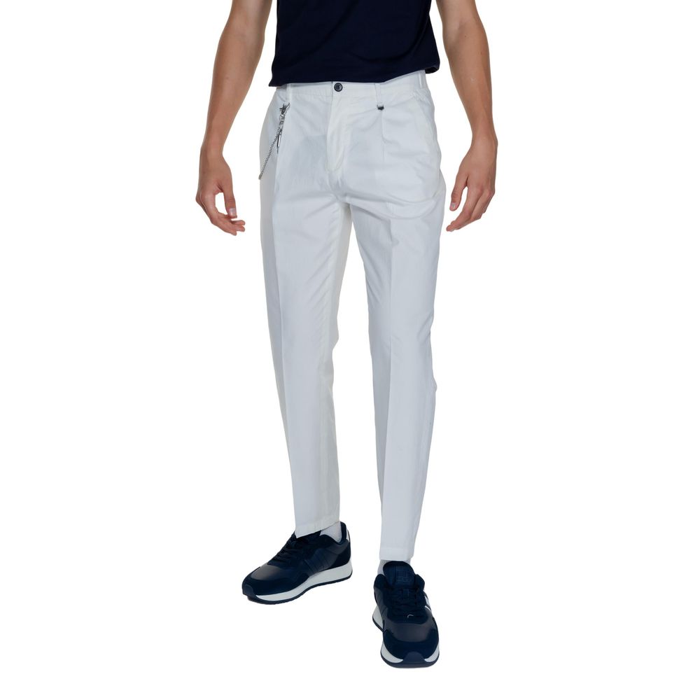 White Cotton Jeans & Pant