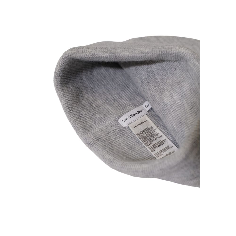 Gray Recycled Polyester Hat