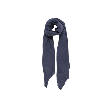 Blue Recycled Polyester Scarf