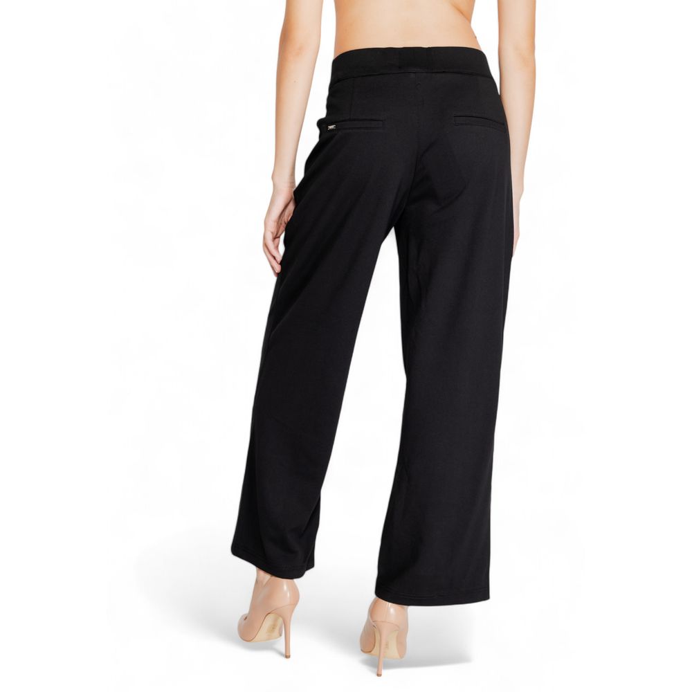 Black Viscose Jeans & Pant