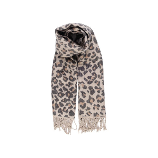 Beige Acrylic Scarf