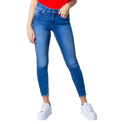 Blue Cotton Jeans & Pant