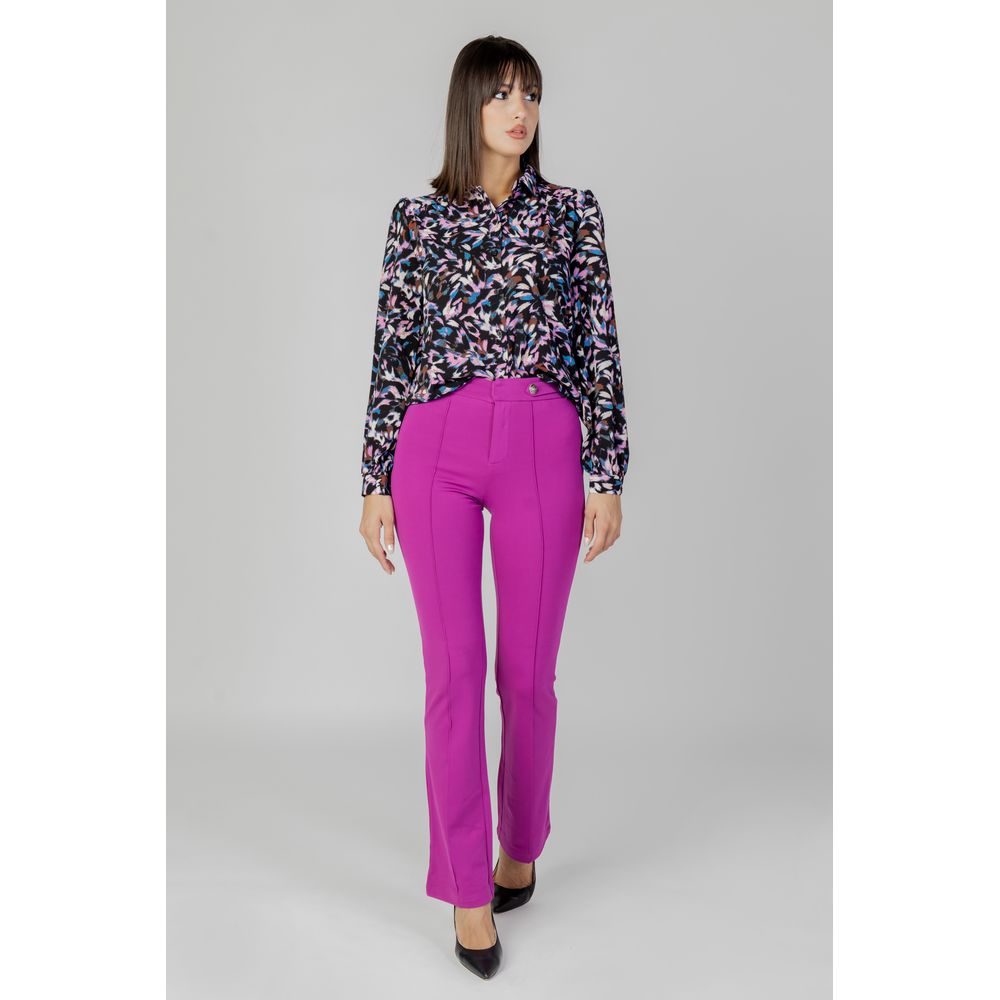 Pink Viscose Jeans & Pant