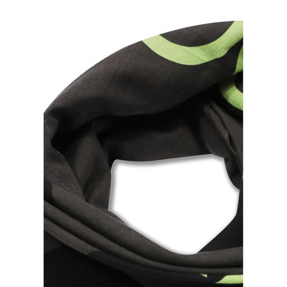 Black Organic Cotton Scarf