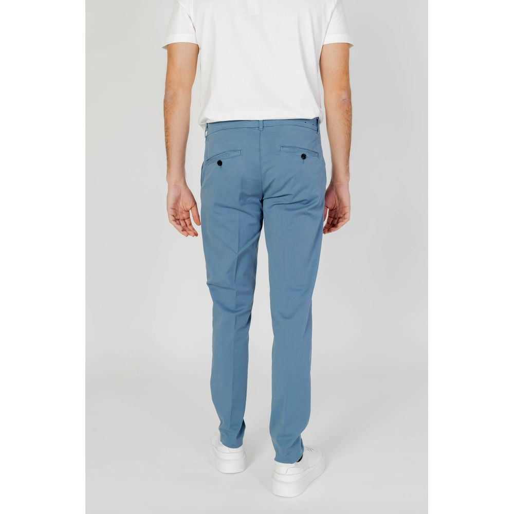 Blue Cotton Jeans & Pant