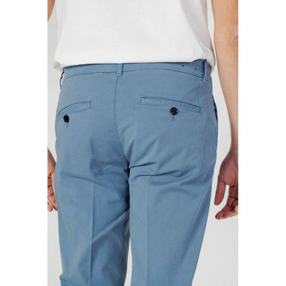 Blue Cotton Jeans & Pant