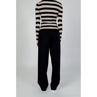 Black Viscose Jeans & Pant