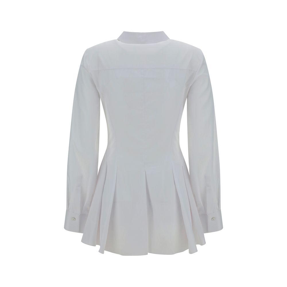 Pleatd Peplum Shirt