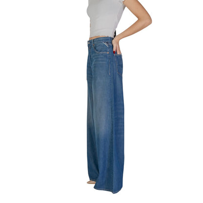 Blue Cotton Jeans & Pant