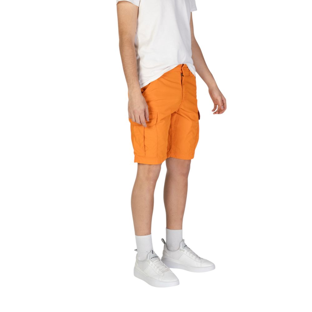 Orange Cotton Short