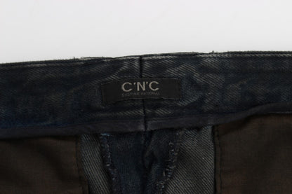 Chic Blue Slim Fit Denim Jeans