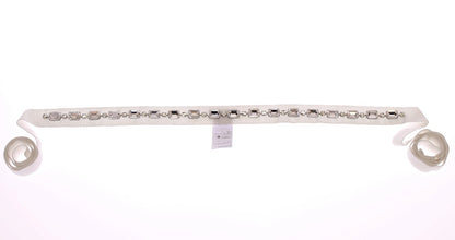 Dolce & Gabbana Elegant Crystal-Embellished Waist Belt