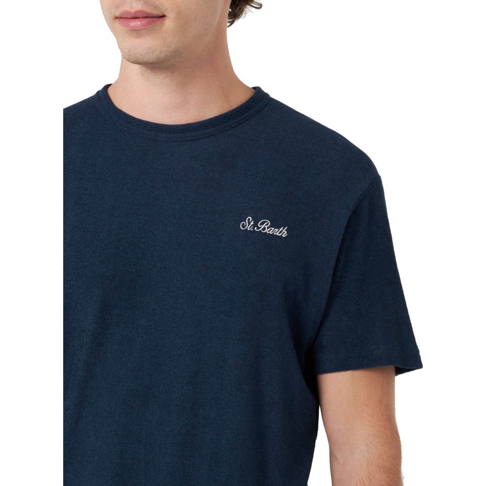 Blue Cotton T-Shirt