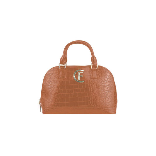 Brown Polyethylene Handbag