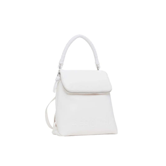 White Polyethylene Backpack