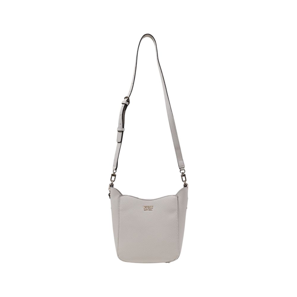 Cream Polyethylene Handbag