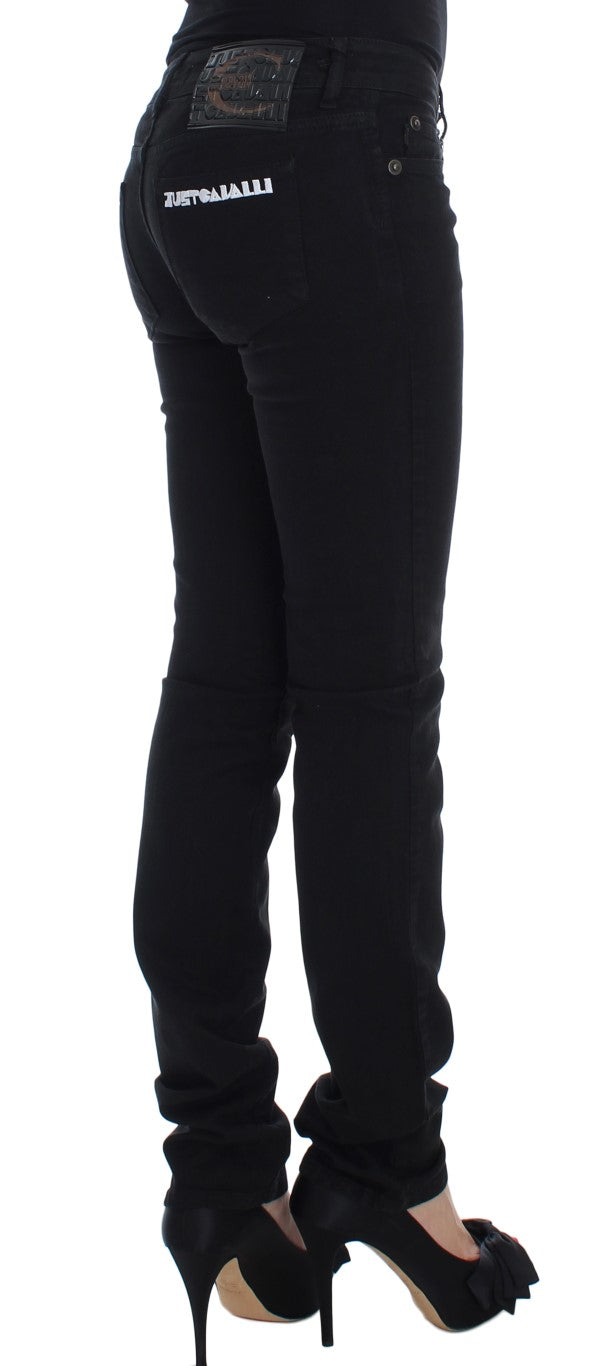 Chic Slim Skinny Black Jeans