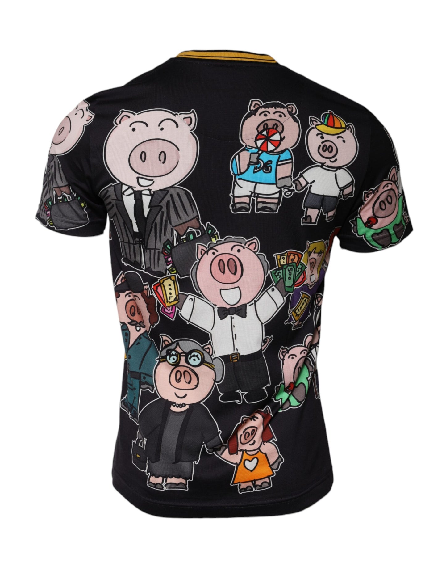 Black 2019 Year Of The Pig Crew Neck T-shirt