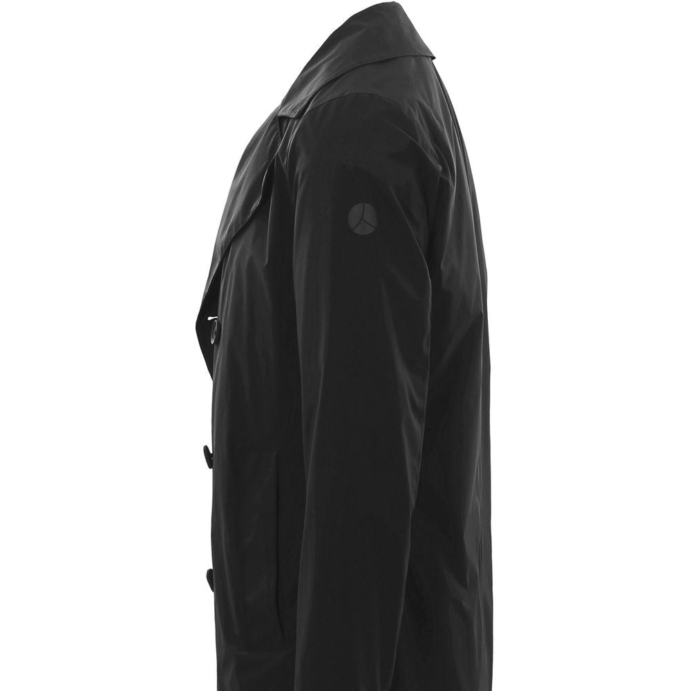 Black Polyester Riciclato Jacket