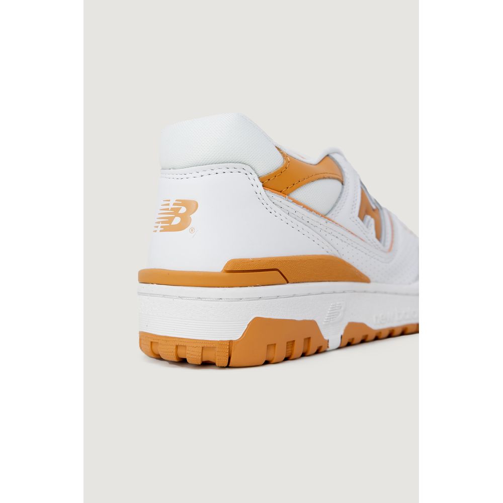 Orange Leather Leather Sneaker