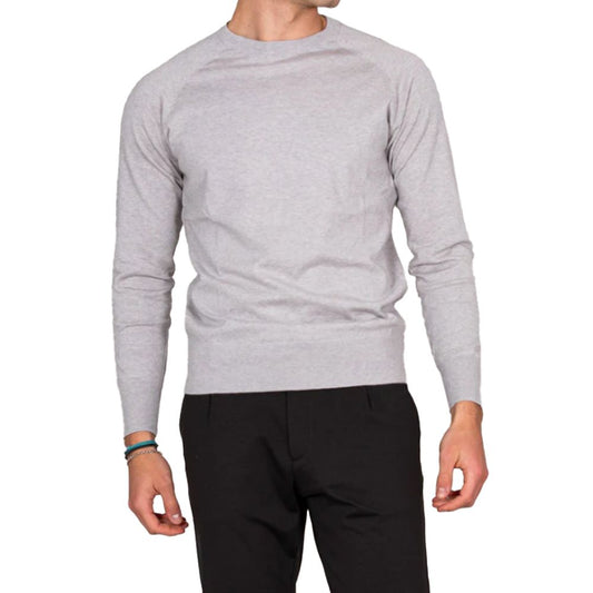 Gray Cotton Sweater