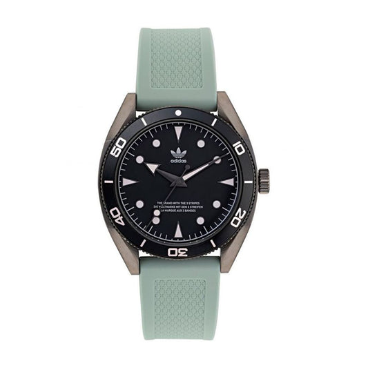 Green Silicone Watch