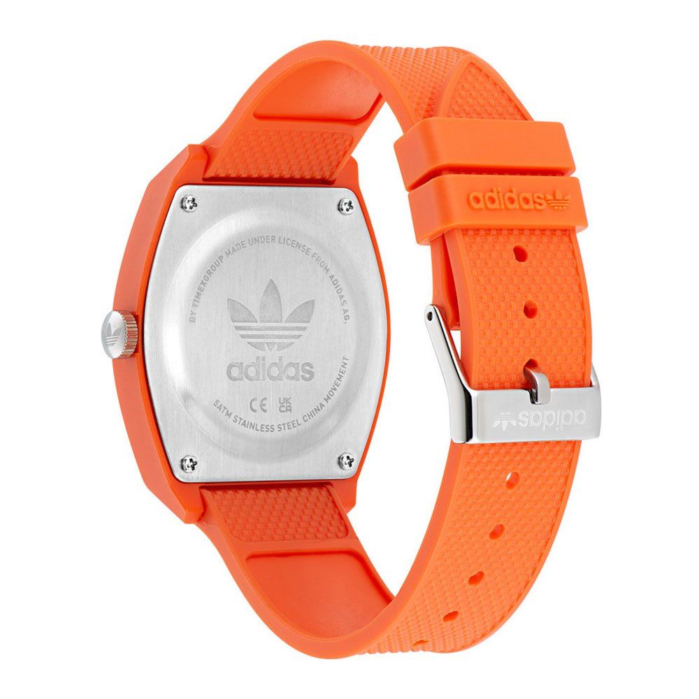 Orange Silicone Watch