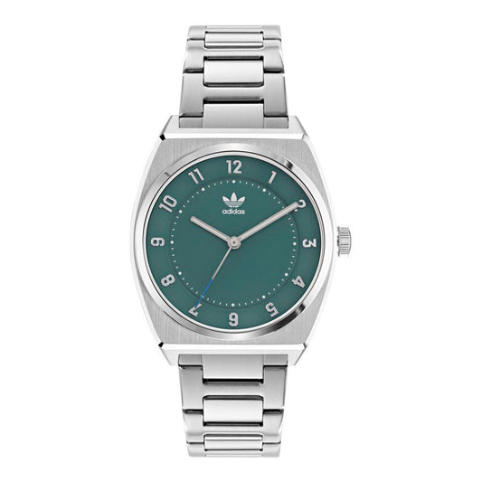 Gray Stainless Steel Watch