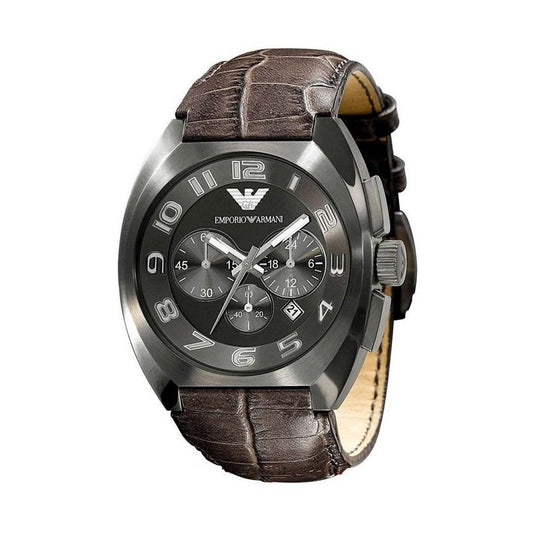 Brown Leather Leather Watch