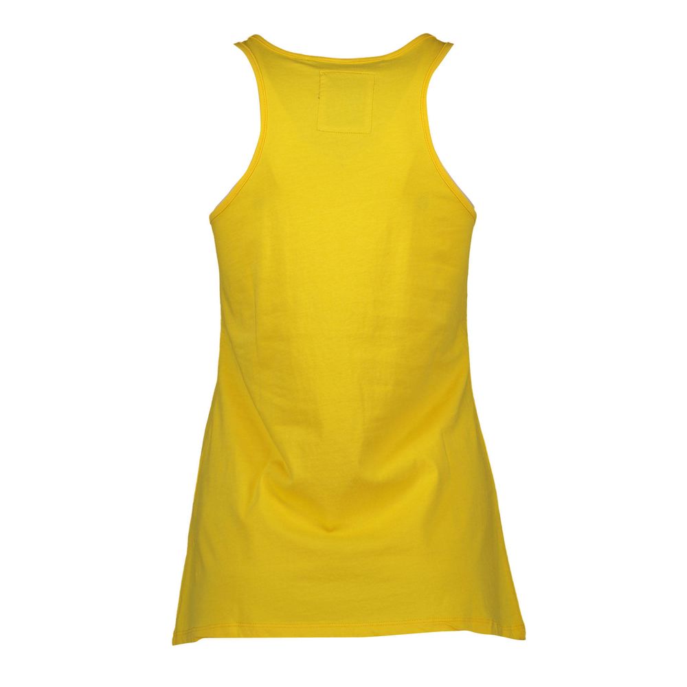 Yellow Cotton Women Top