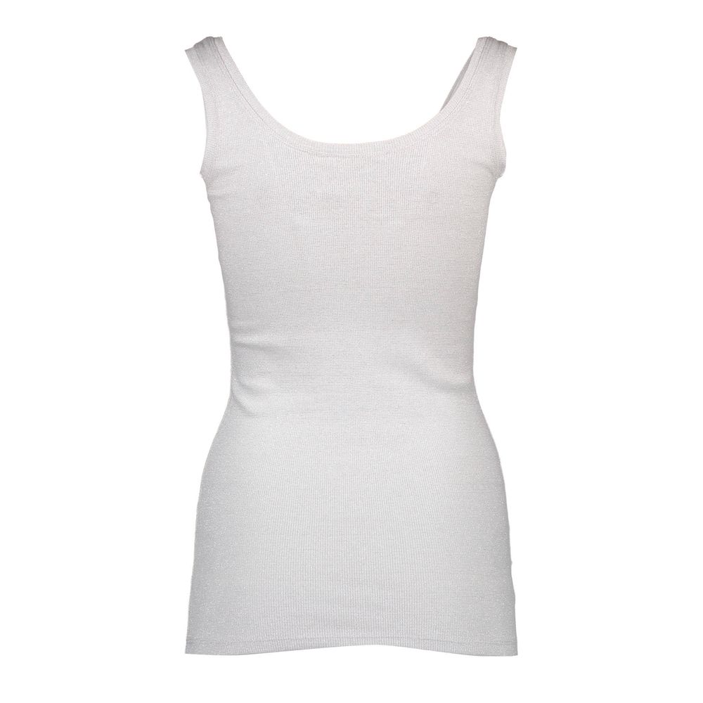 White Cotton Women Top