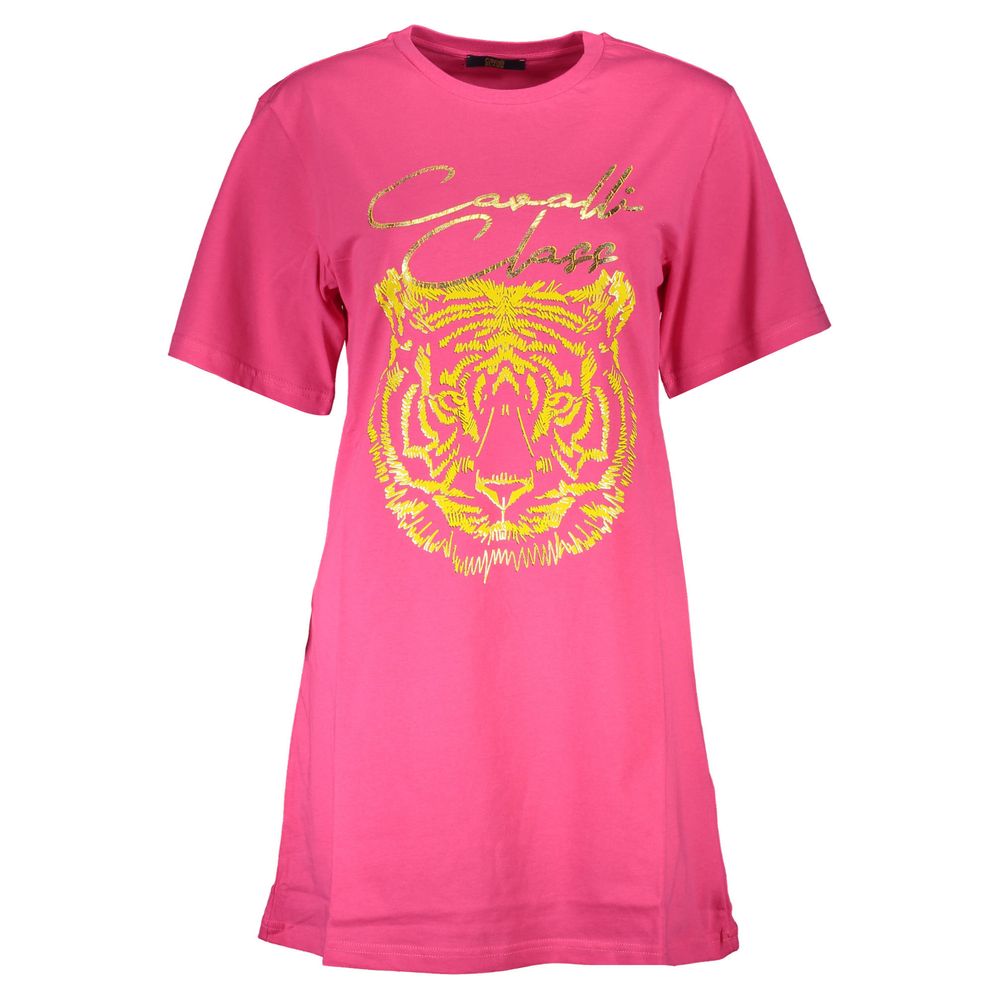 Pink Cotton Women Top