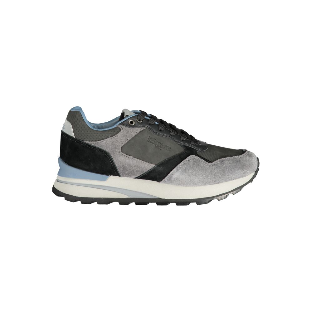 Gray Polyethylene Men Sneaker