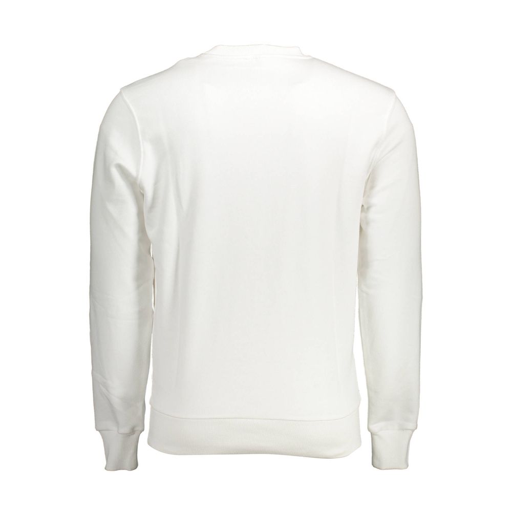 White Cotton Men Sweater