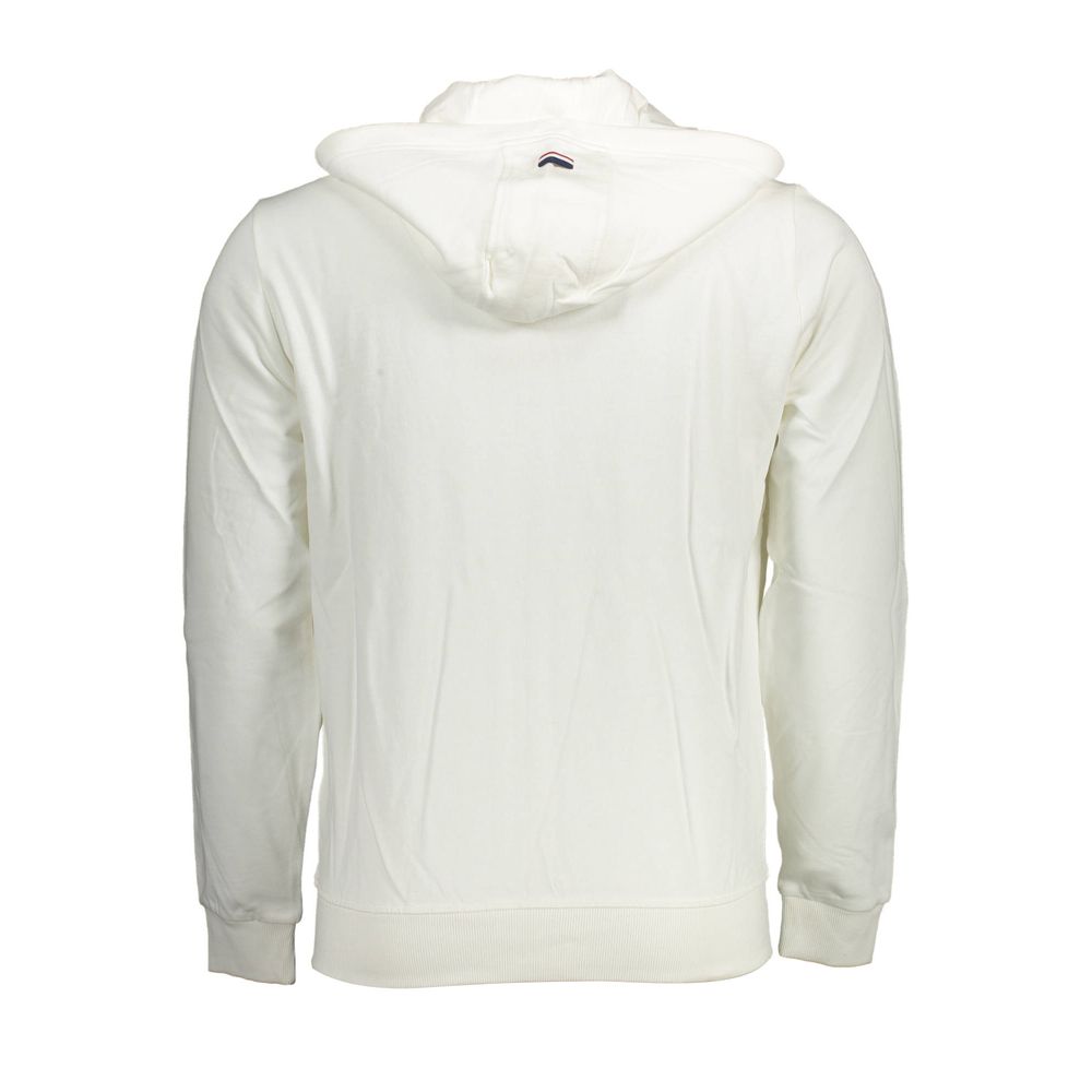 White Cotton Men Sweater