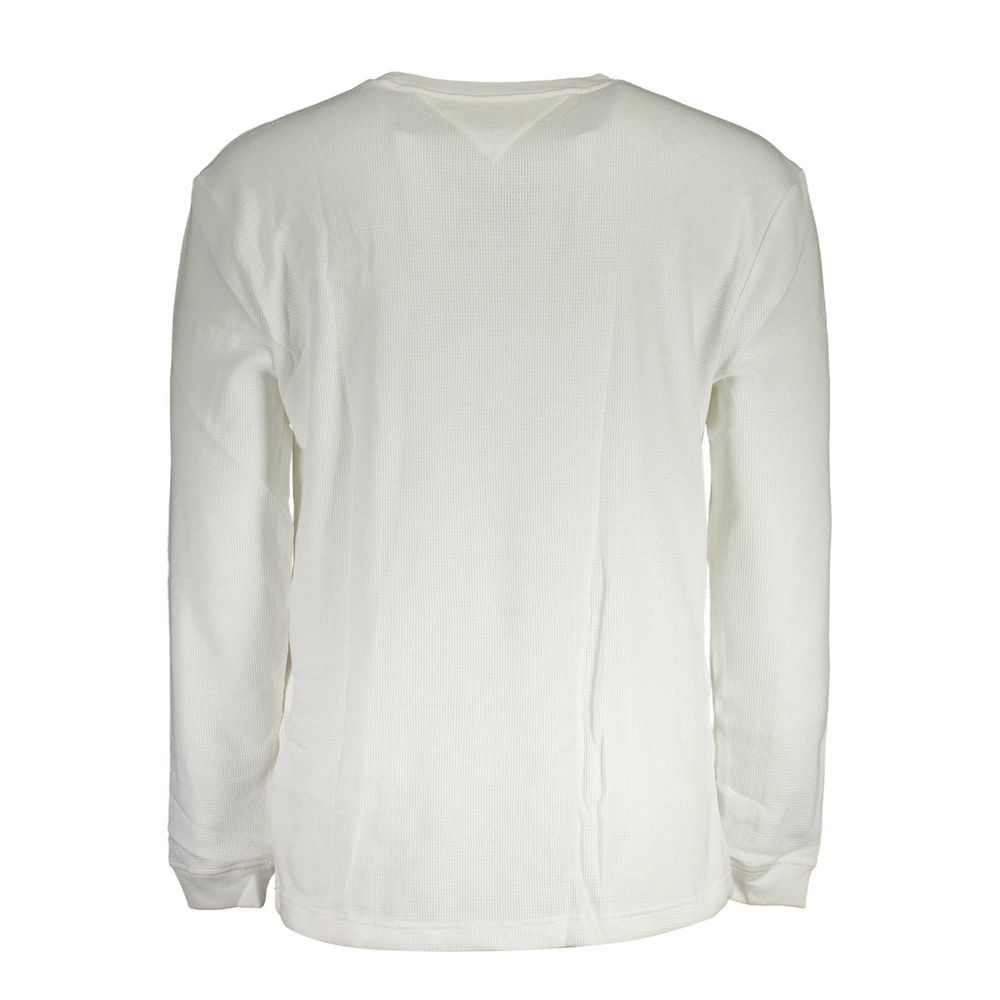 White Cotton Men Sweater