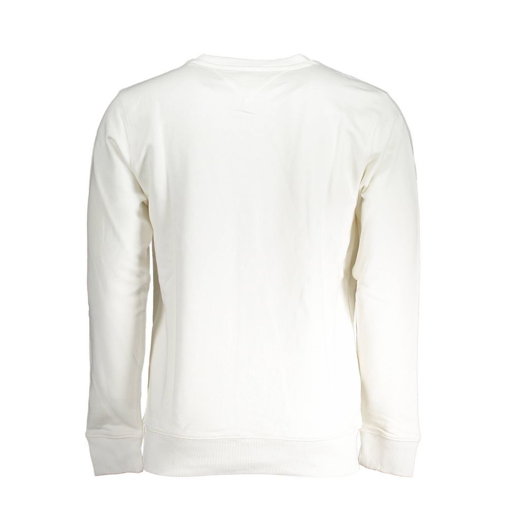 White Cotton Men Sweater