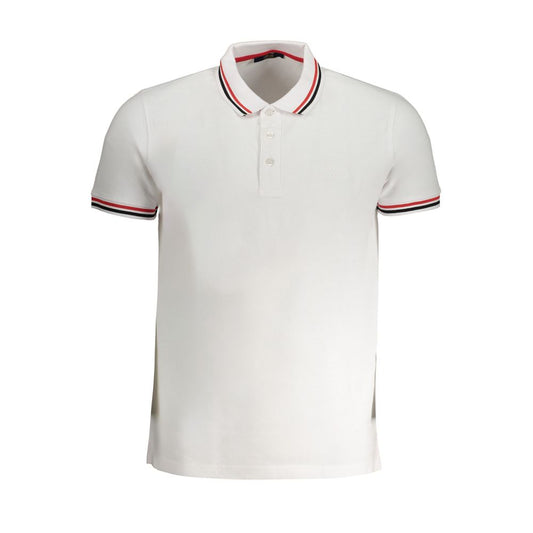 White Cotton Polo Shirt