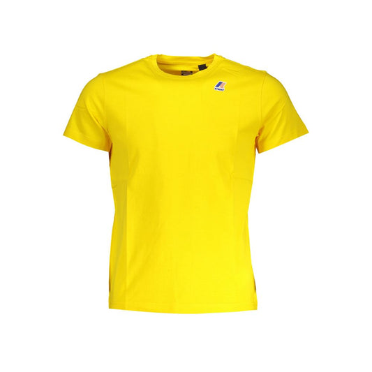 Sunshine Yellow Crew Neck Cotton Tee