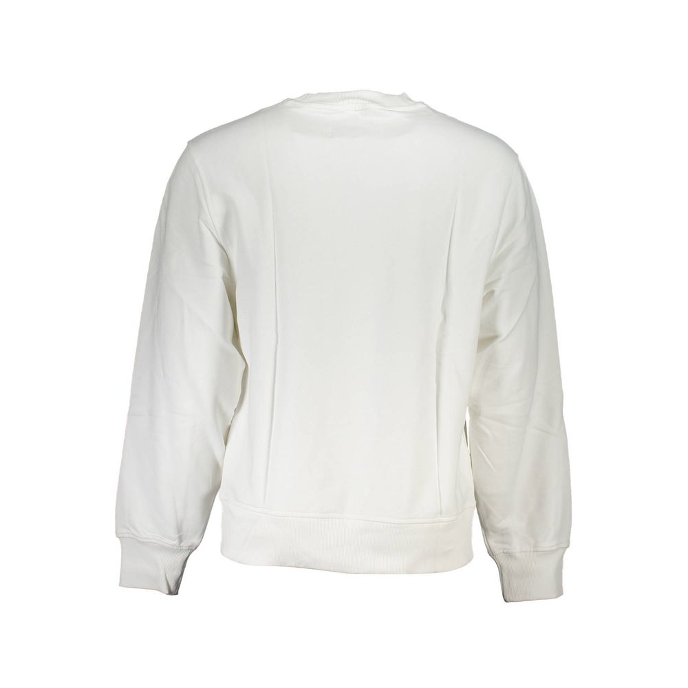 White Cotton Men Sweater