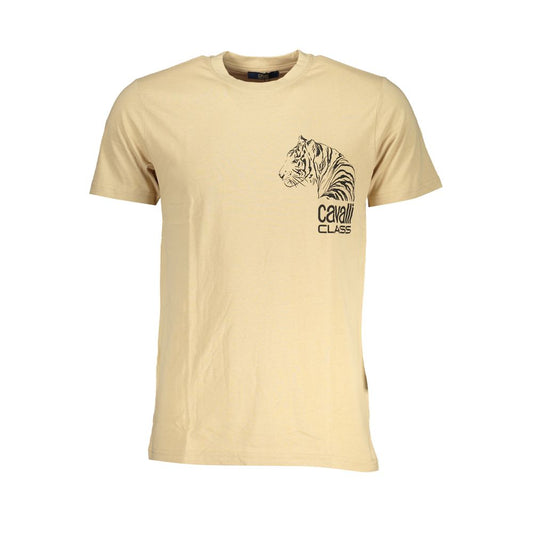 Beige Cotton T-Shirt