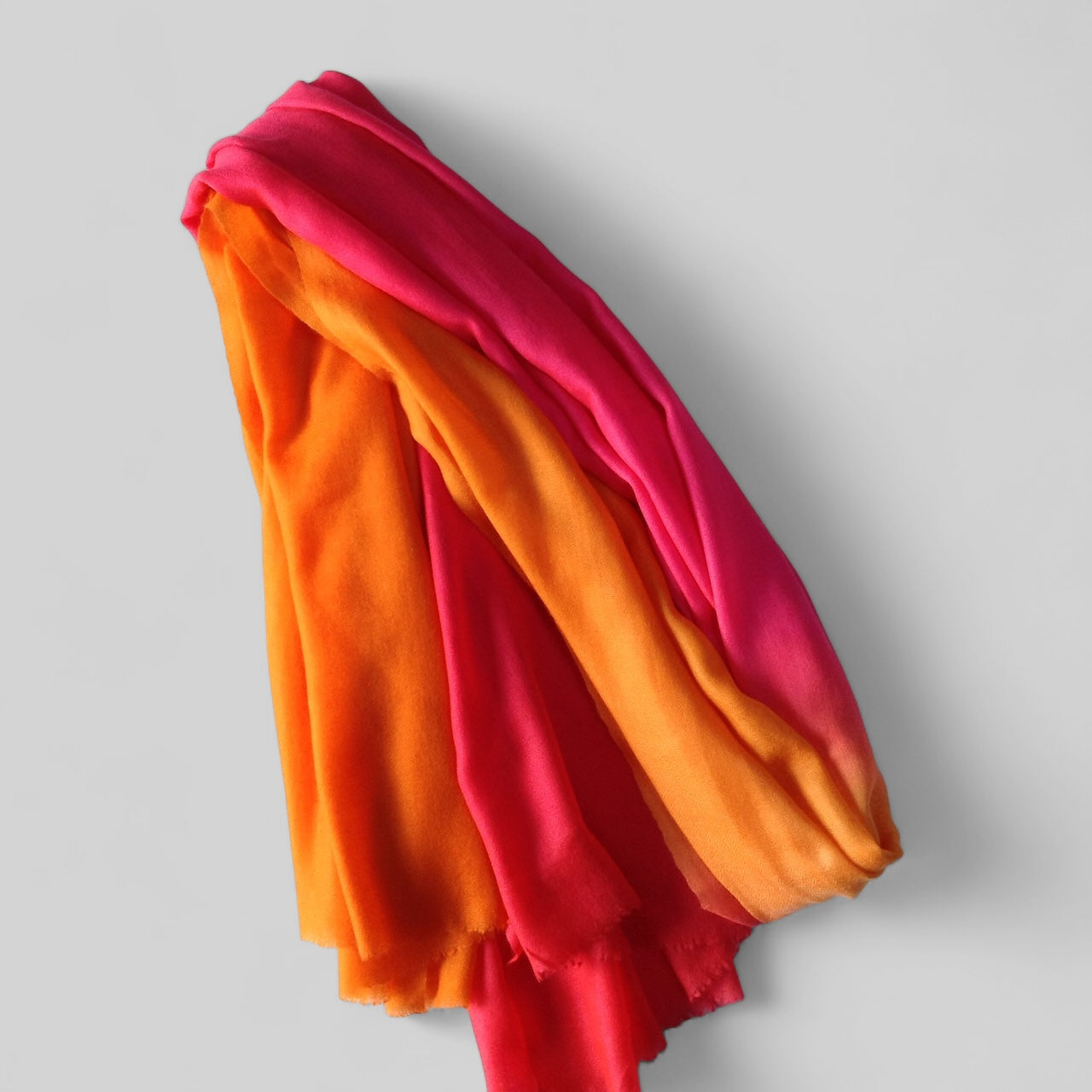 Pink & Orange Ombré Super Pashmina - Scarves / Wraps / Stoles