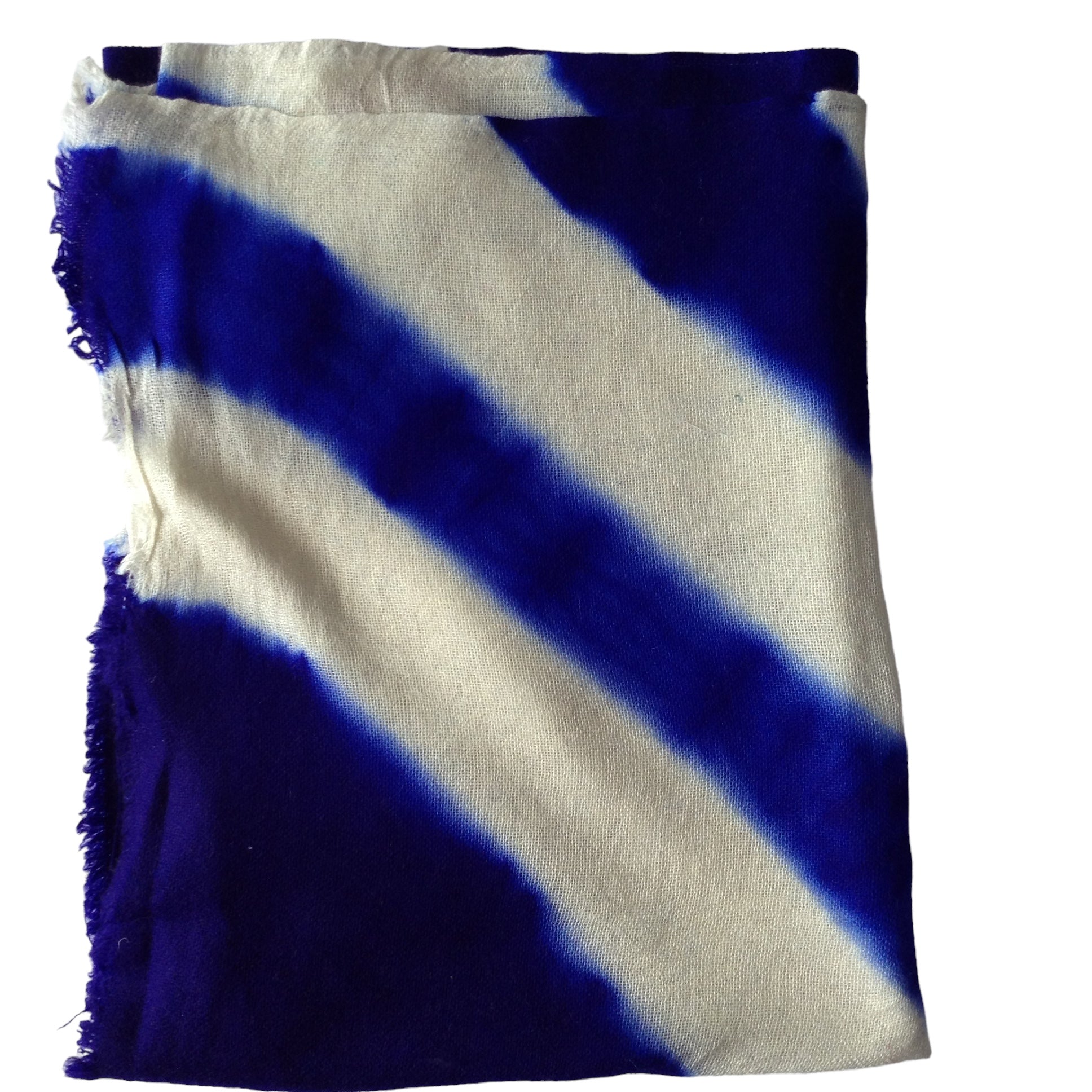 Blue & White Gauze  - Scarves / Wraps / Stoles